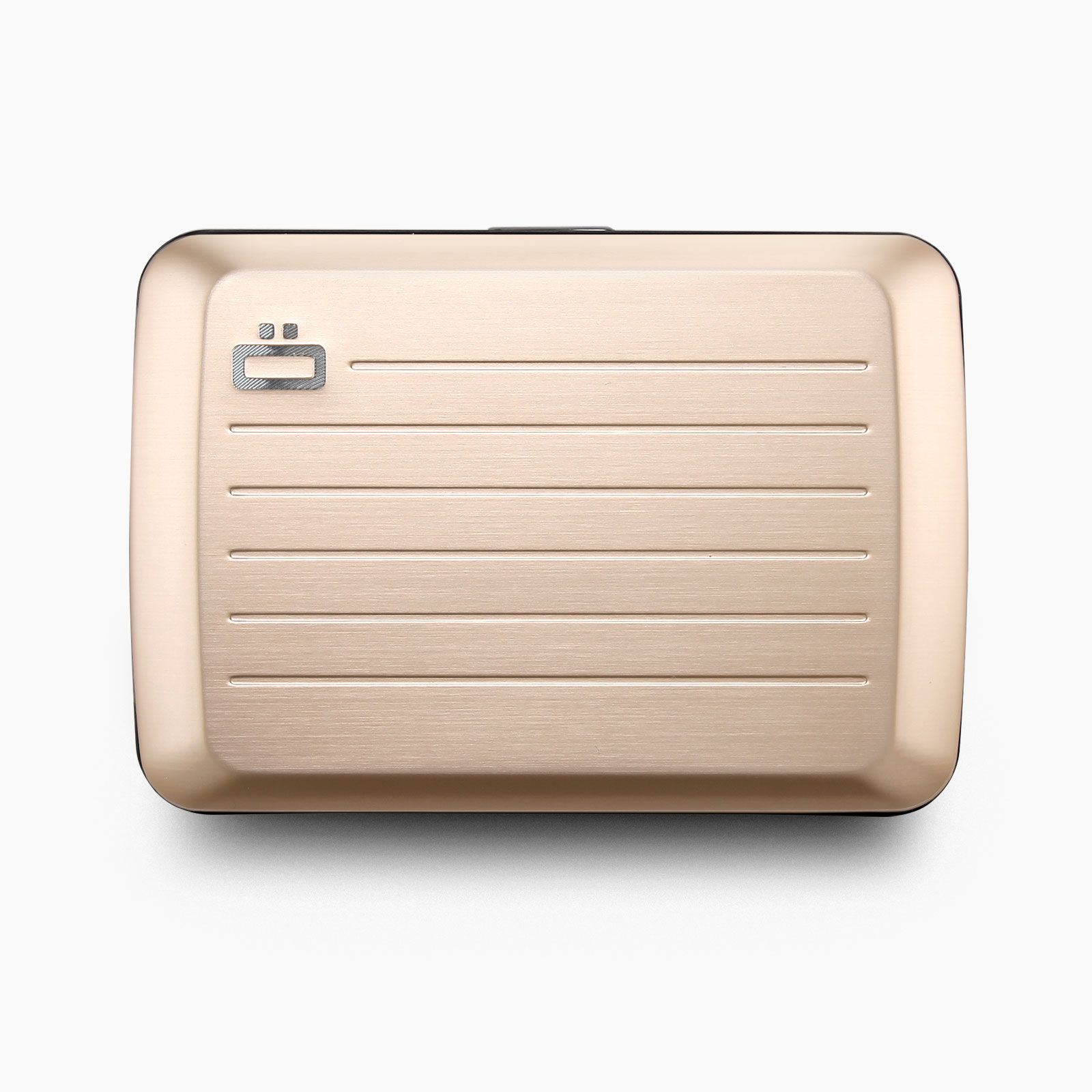 OGON Aluminum Wallet Smart Case V2.0 - Rose Gold